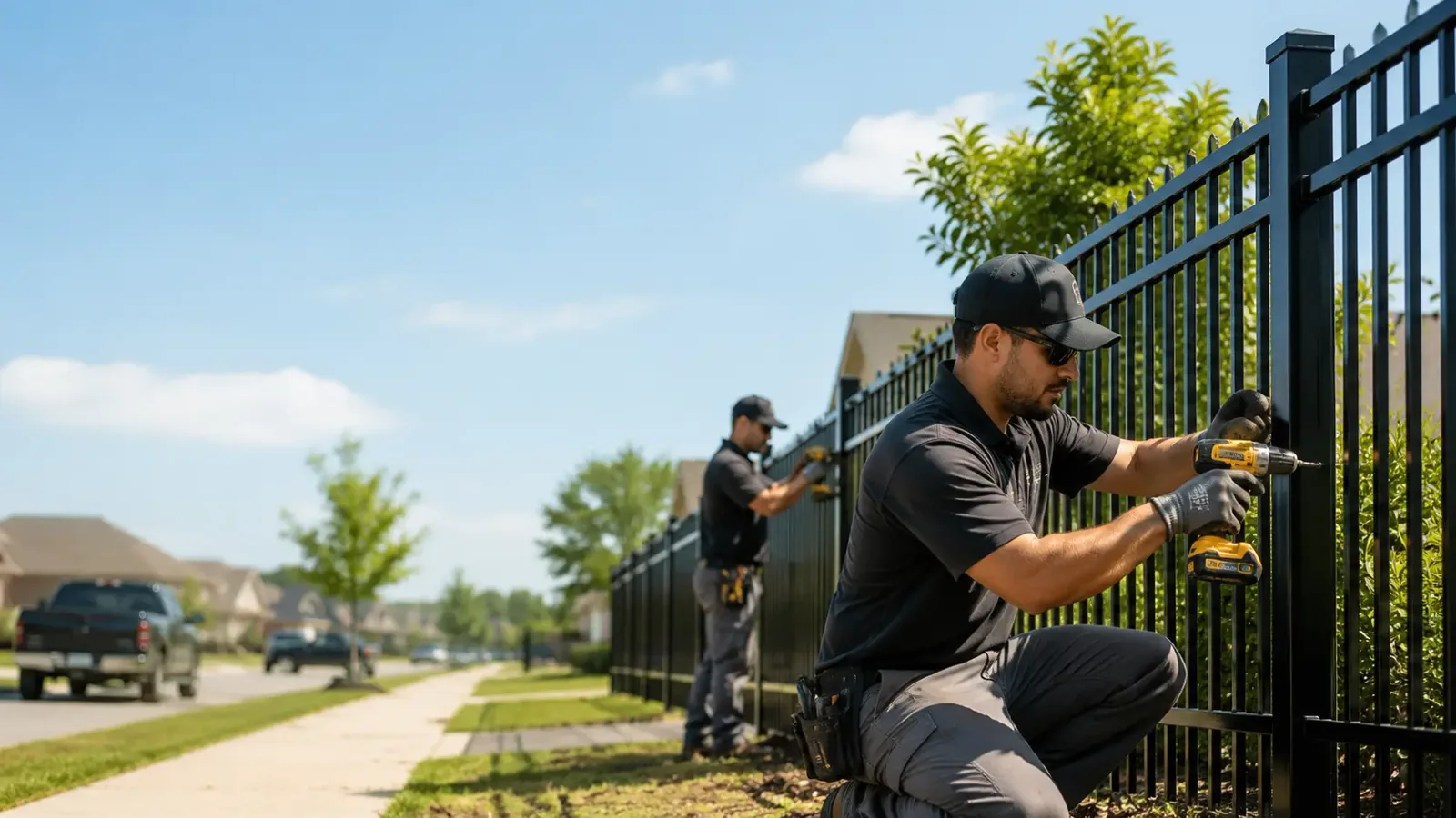 Metal Fence Installation in Wann, OK